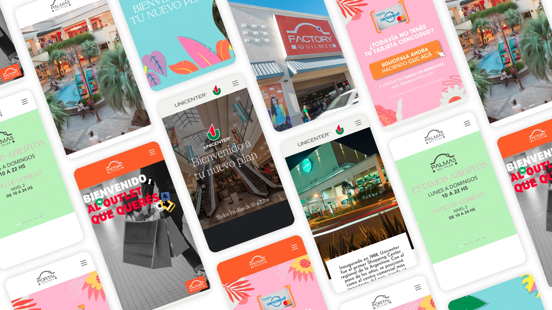 Unicenter · Factory · Portal Shopping